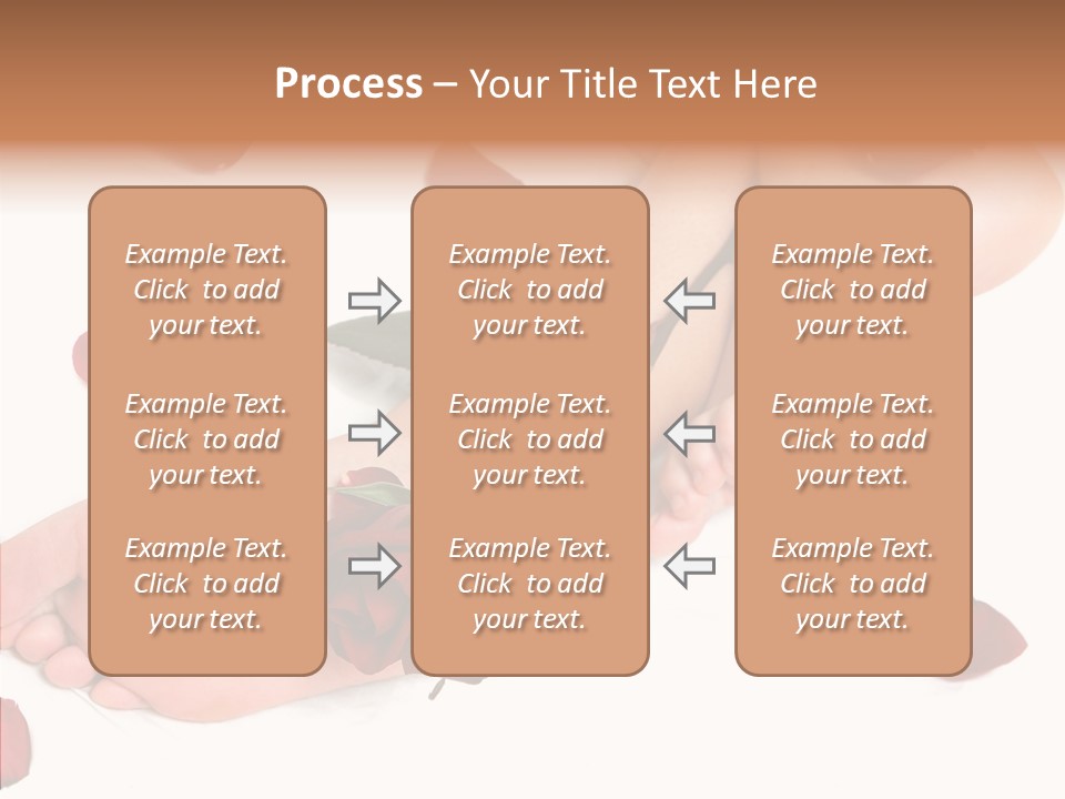 Caress Toes Skin PowerPoint Template