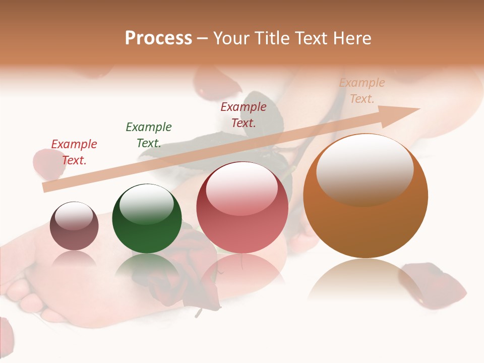 Caress Toes Skin PowerPoint Template