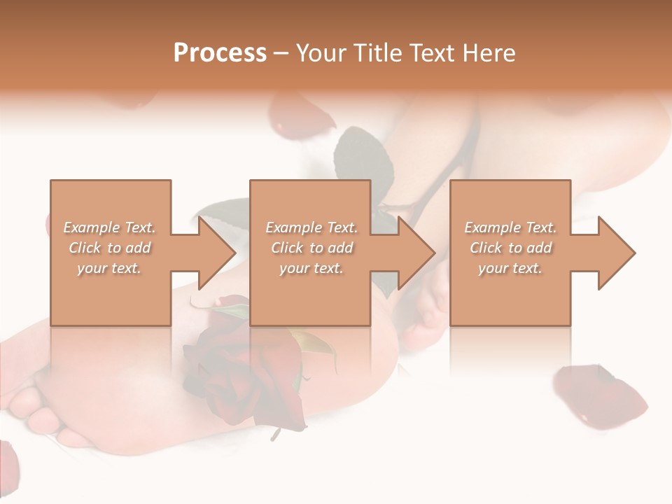 Caress Toes Skin PowerPoint Template