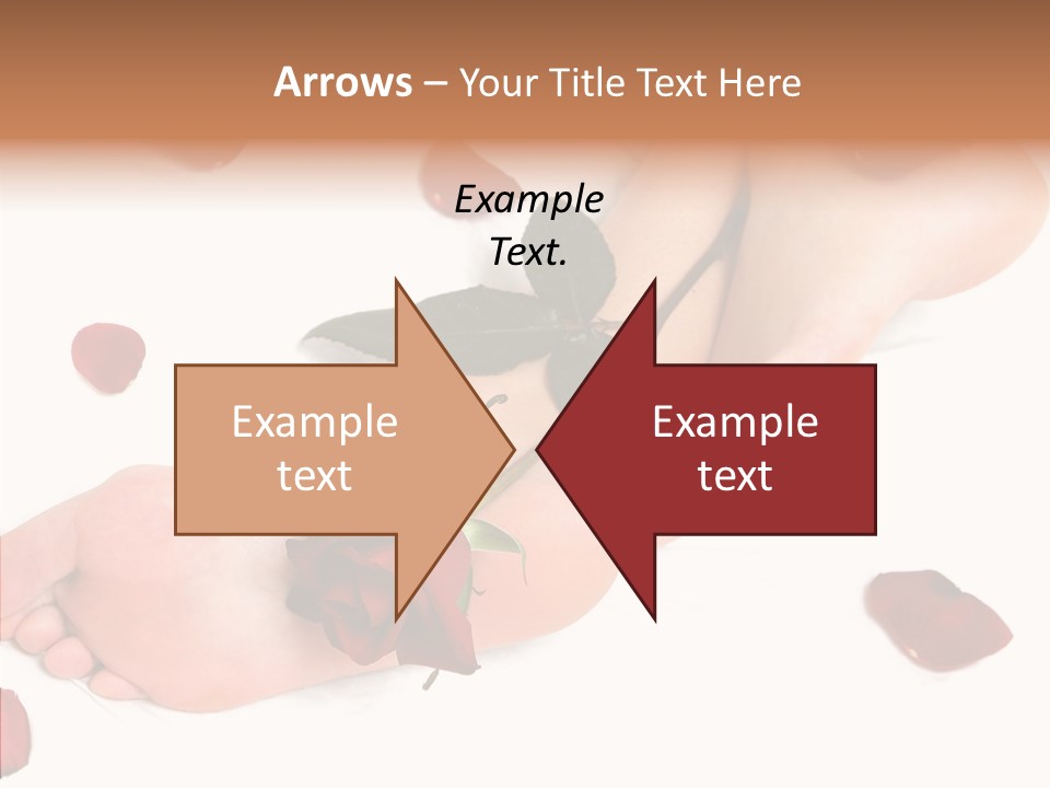 Caress Toes Skin PowerPoint Template