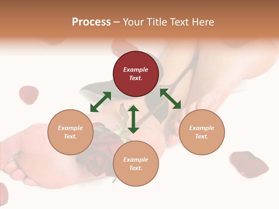 Caress Toes Skin PowerPoint Template
