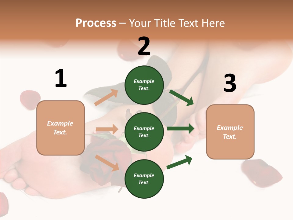 Caress Toes Skin PowerPoint Template