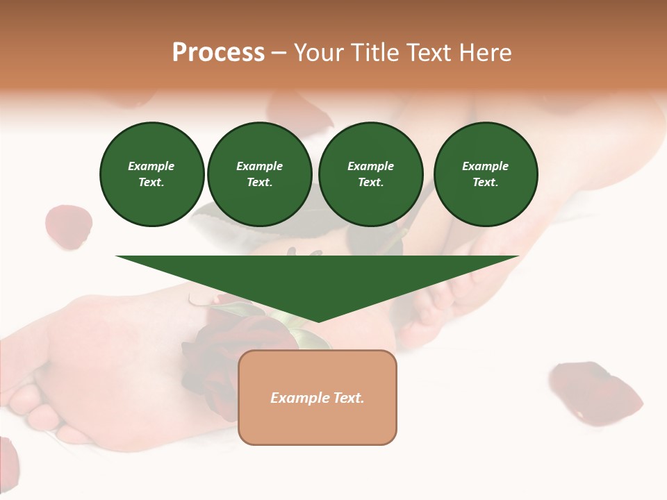Caress Toes Skin PowerPoint Template