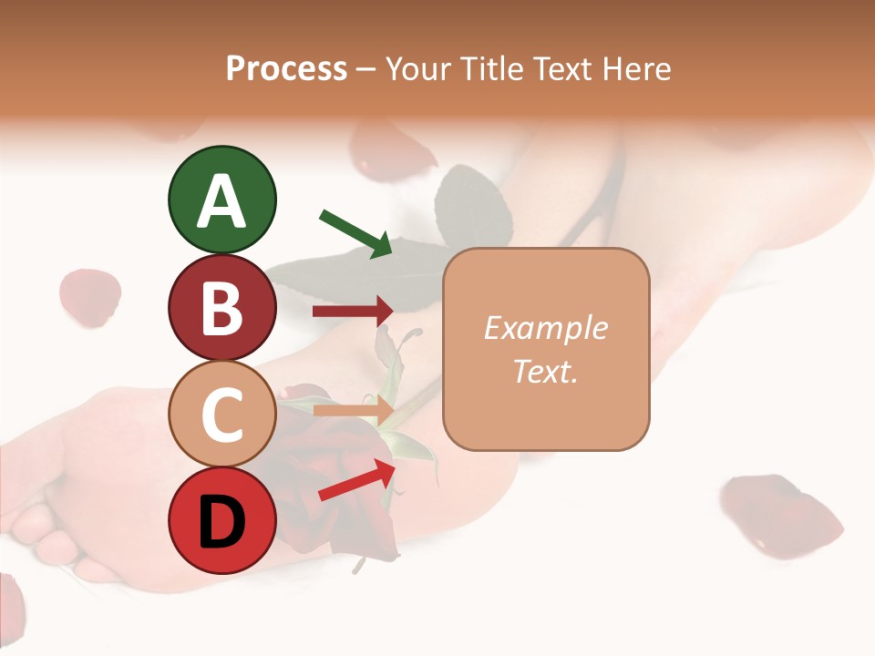 Caress Toes Skin PowerPoint Template
