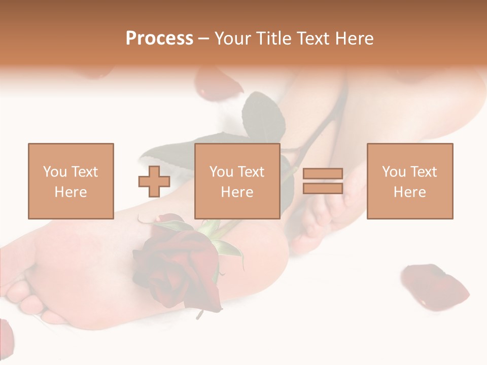 Caress Toes Skin PowerPoint Template