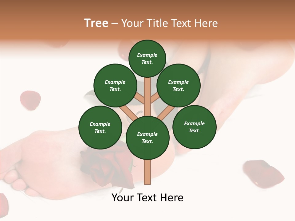 Caress Toes Skin PowerPoint Template