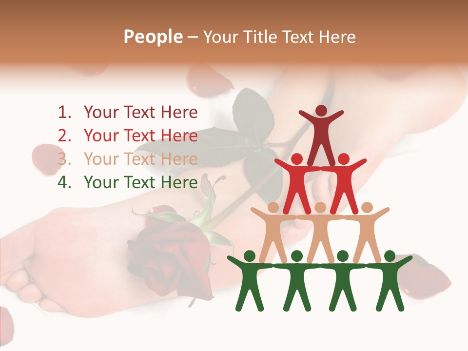 Caress Toes Skin PowerPoint Template