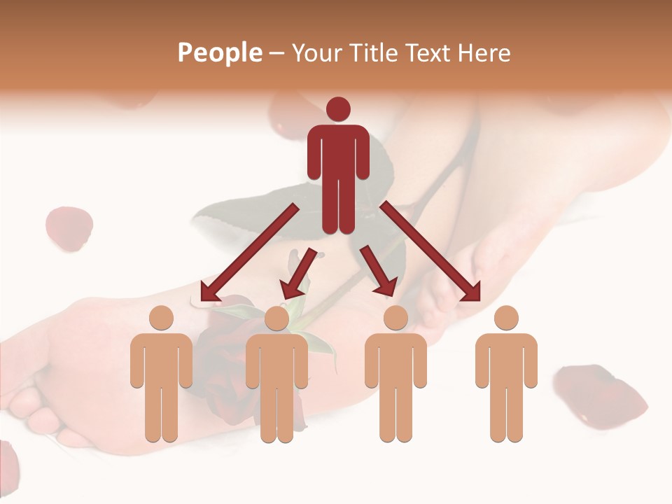Caress Toes Skin PowerPoint Template