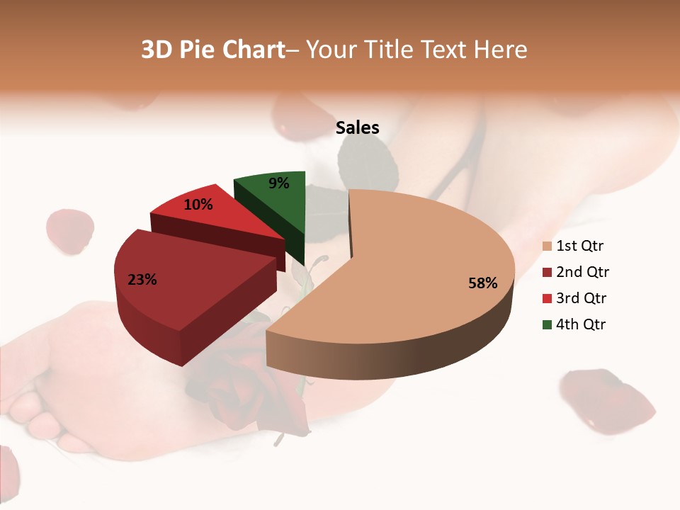 Caress Toes Skin PowerPoint Template