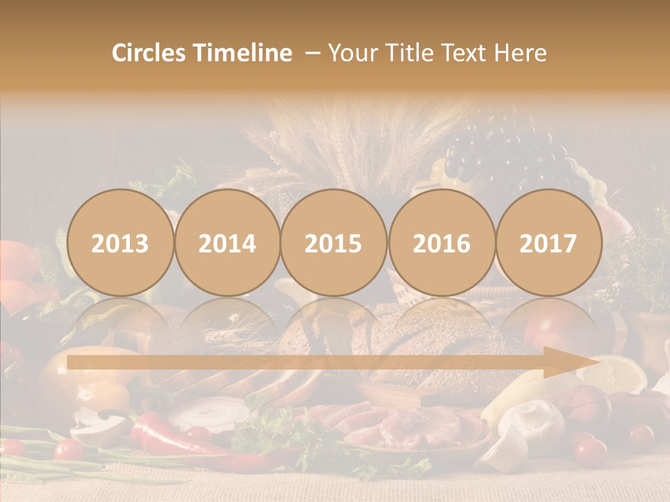 Mushroom Ingredient Edible PowerPoint Template