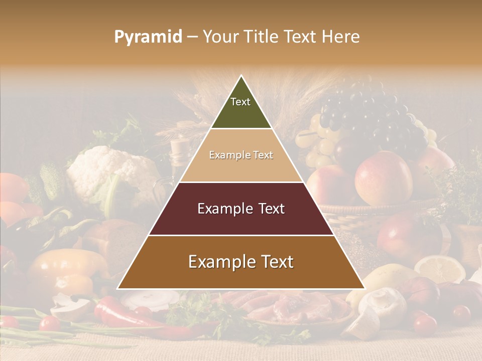 Mushroom Ingredient Edible PowerPoint Template