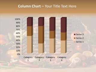 Mushroom Ingredient Edible PowerPoint Template