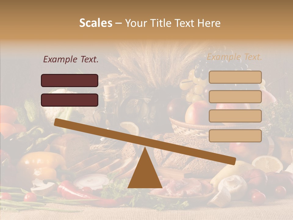 Mushroom Ingredient Edible PowerPoint Template