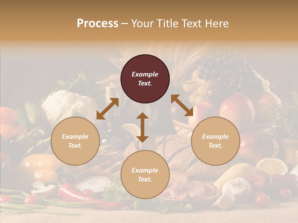 Mushroom Ingredient Edible PowerPoint Template