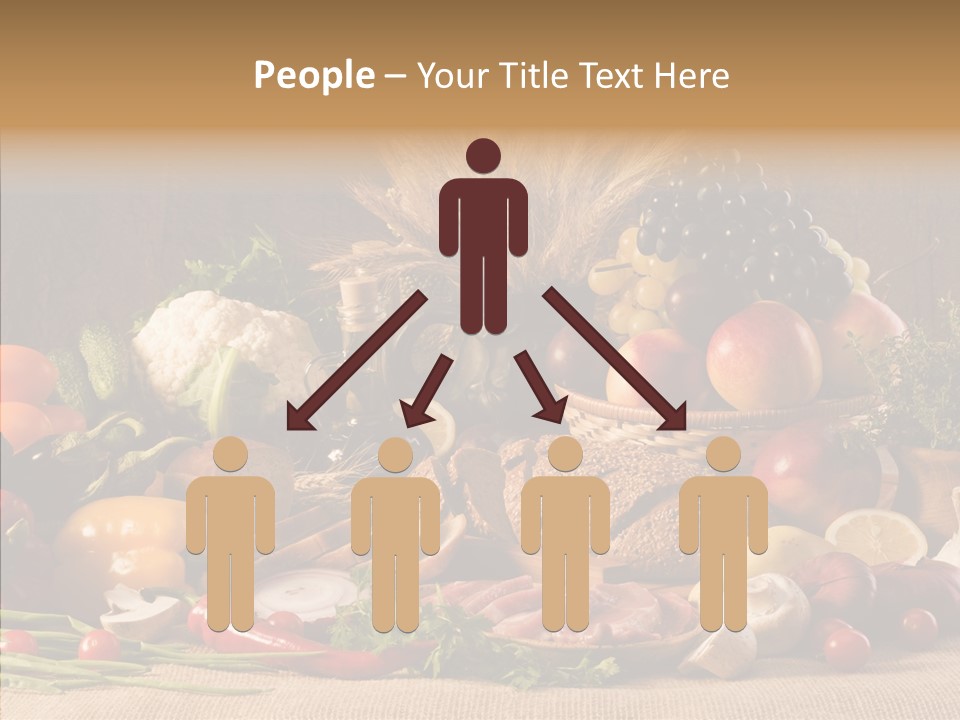 Mushroom Ingredient Edible PowerPoint Template