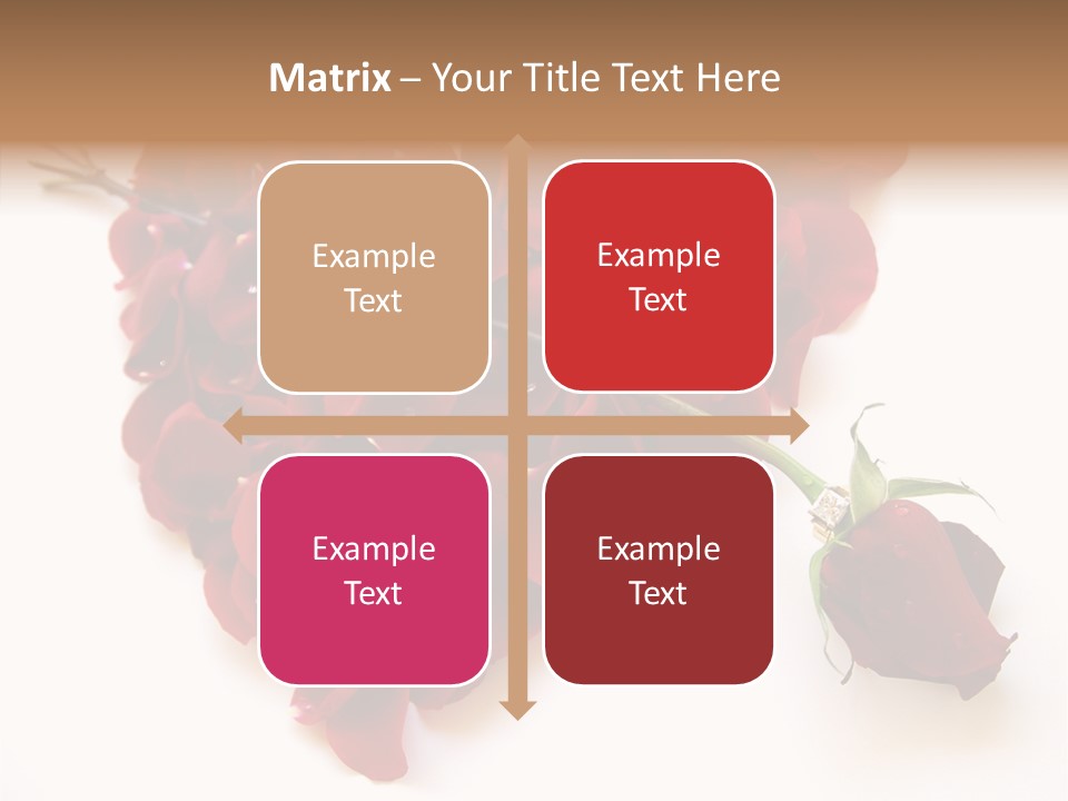 Flower Single Romance PowerPoint Template