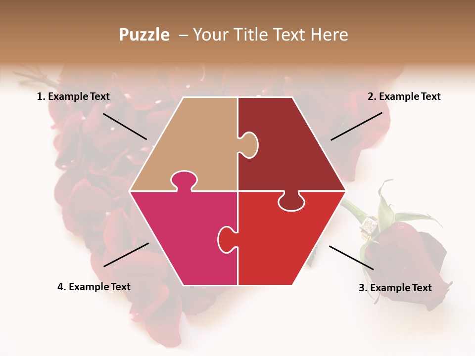 Flower Single Romance PowerPoint Template