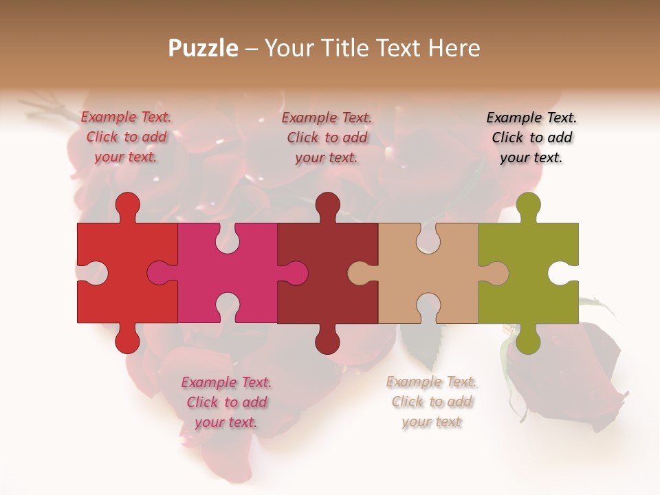 Flower Single Romance PowerPoint Template