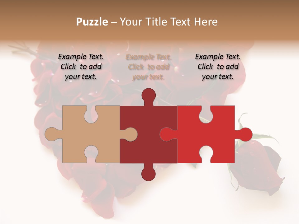 Flower Single Romance PowerPoint Template