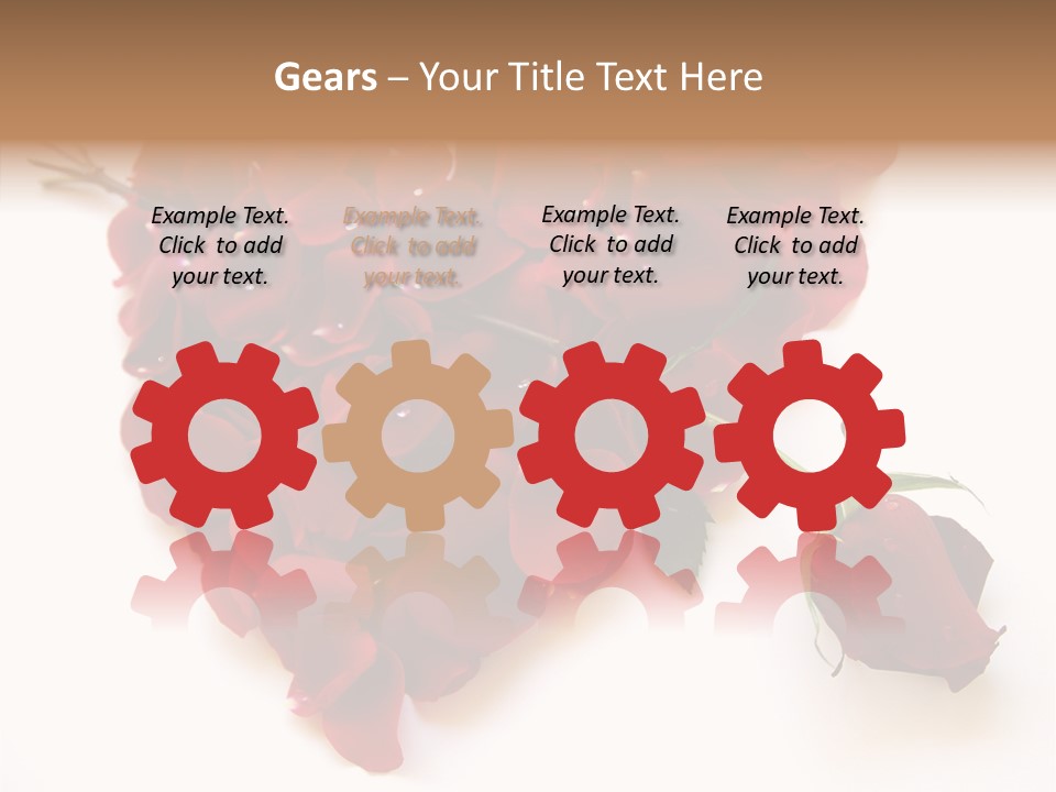 Flower Single Romance PowerPoint Template