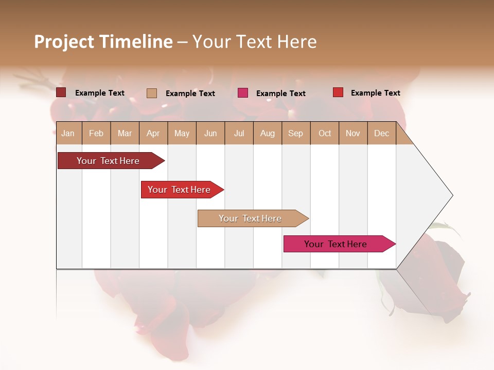 Flower Single Romance PowerPoint Template