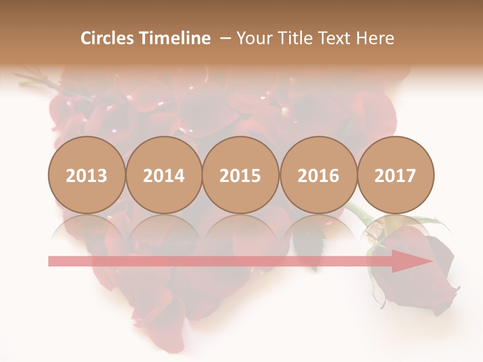 Flower Single Romance PowerPoint Template