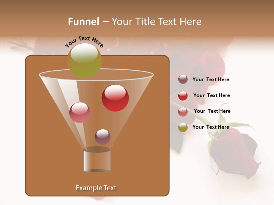 Flower Single Romance PowerPoint Template