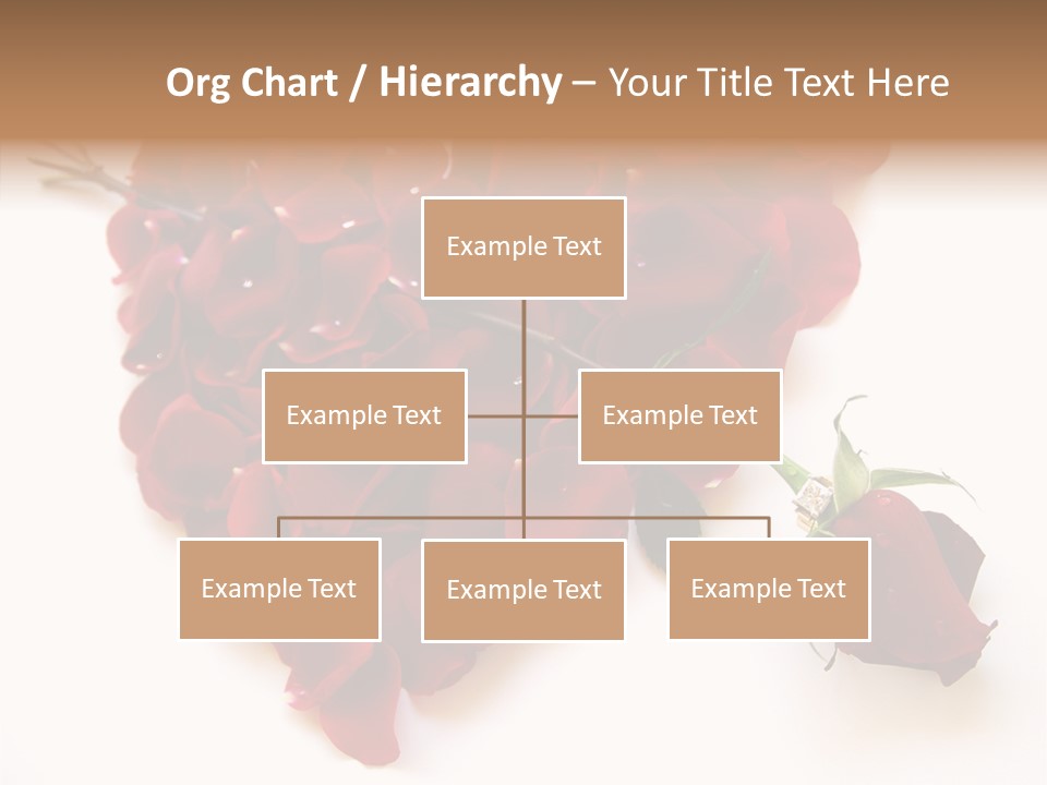 Flower Single Romance PowerPoint Template