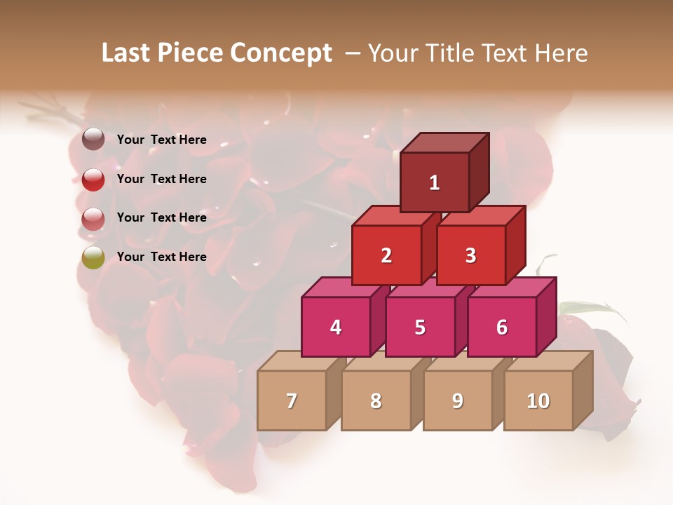 Flower Single Romance PowerPoint Template