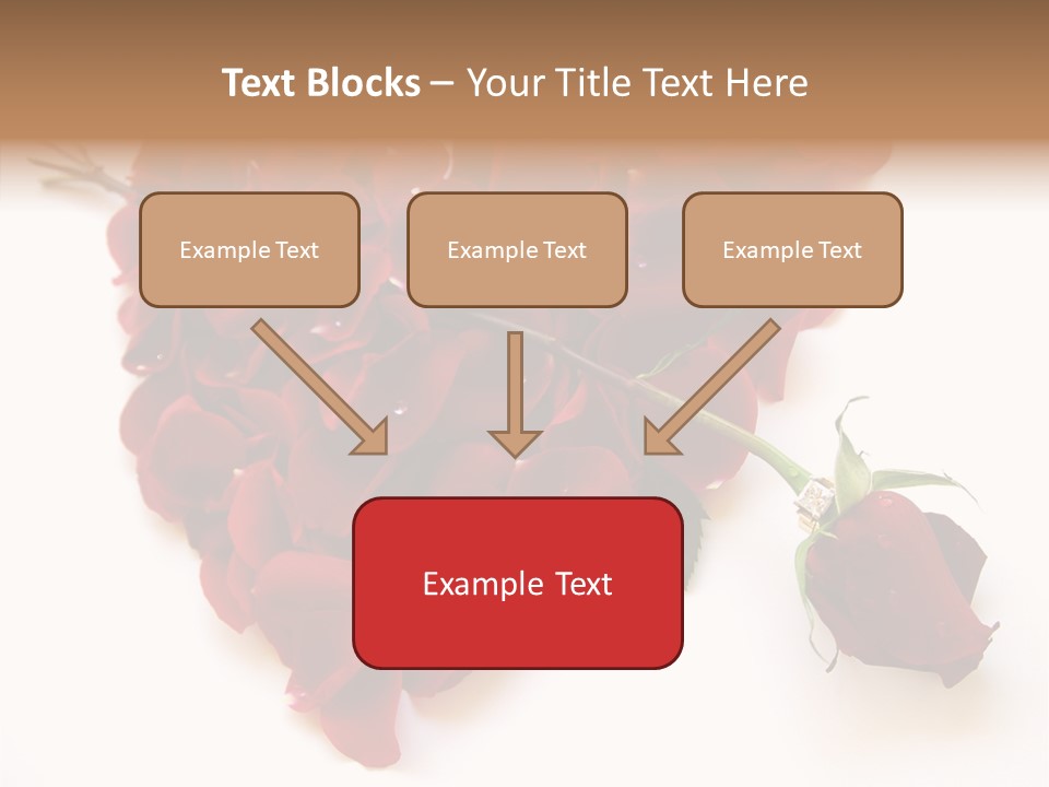 Flower Single Romance PowerPoint Template
