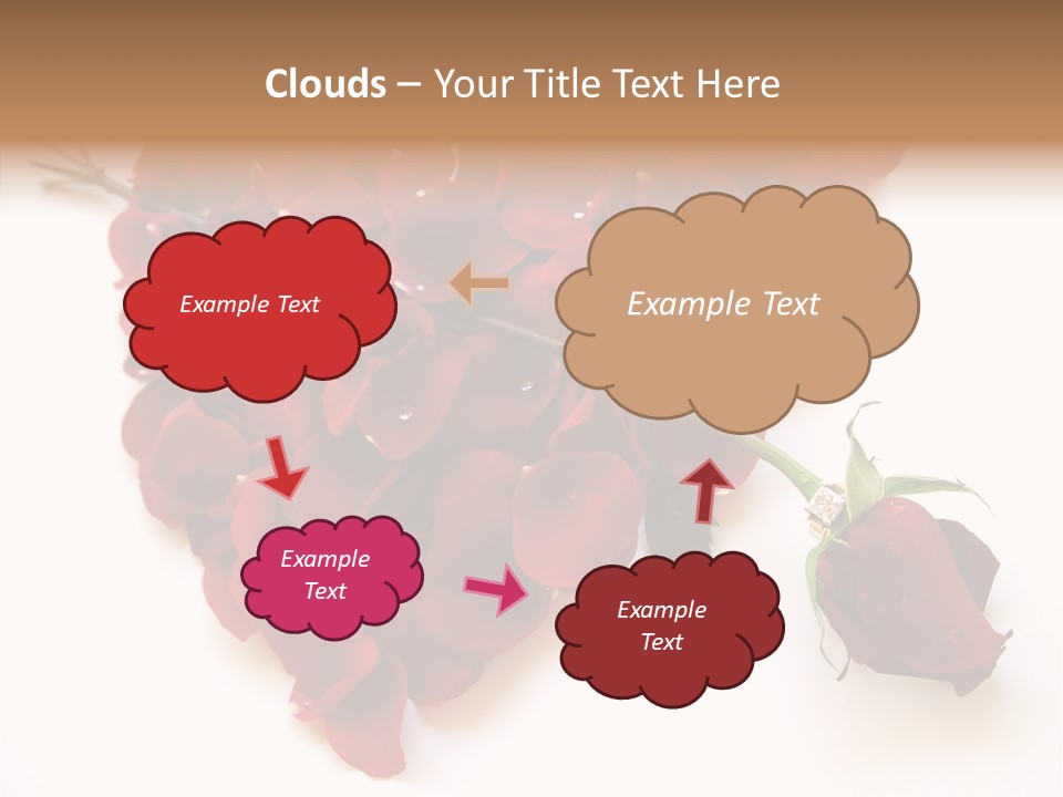 Flower Single Romance PowerPoint Template