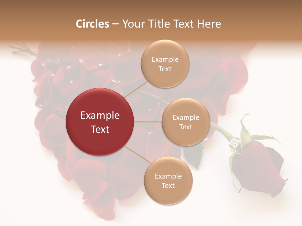 Flower Single Romance PowerPoint Template