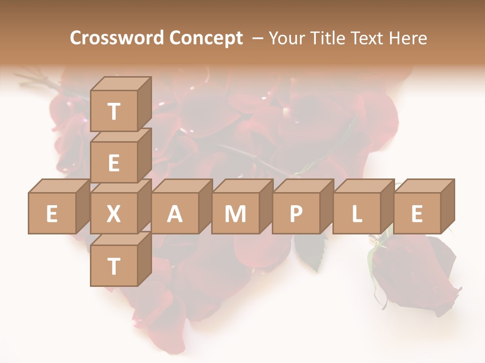 Flower Single Romance PowerPoint Template