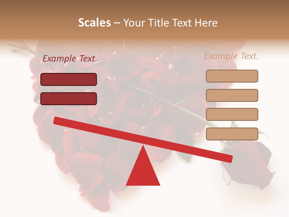 Flower Single Romance PowerPoint Template