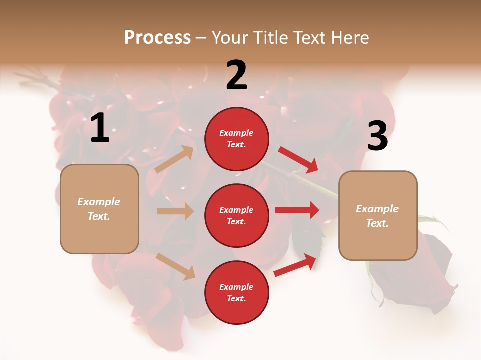 Flower Single Romance PowerPoint Template