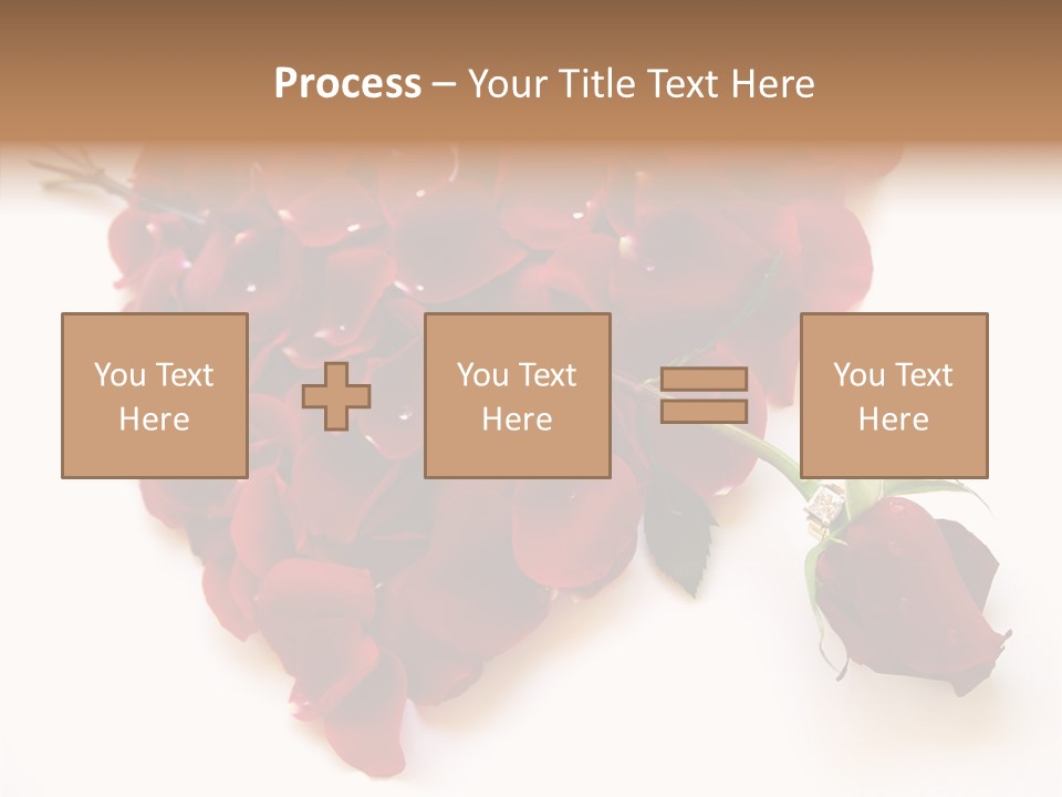 Flower Single Romance PowerPoint Template