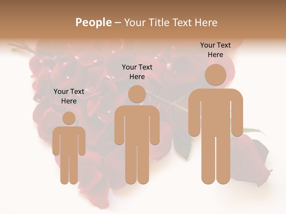 Flower Single Romance PowerPoint Template