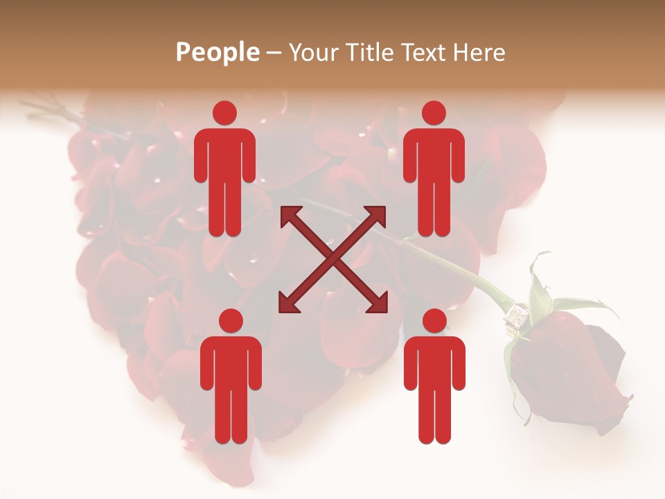 Flower Single Romance PowerPoint Template