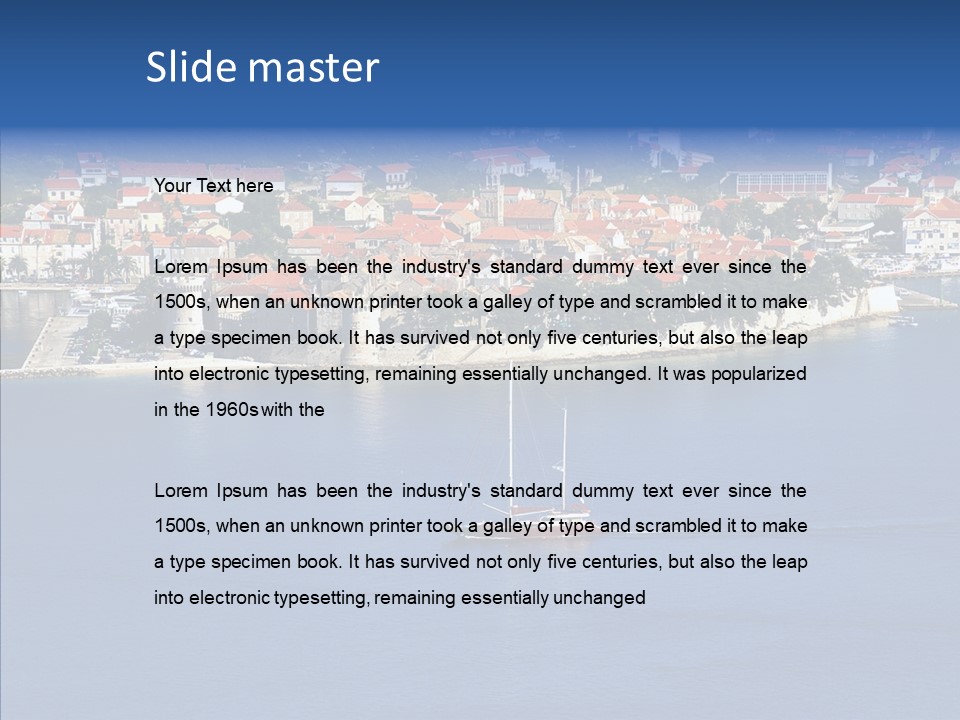 Serene Idyllic Dome PowerPoint Template