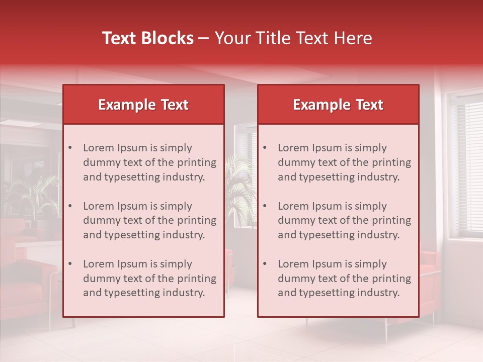 Dwelling Ceiling Modern PowerPoint Template