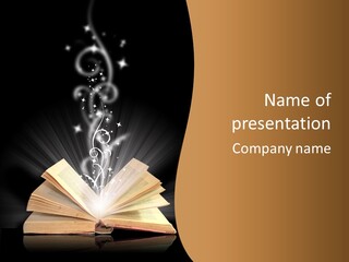 Mystery Text Expertise PowerPoint Template