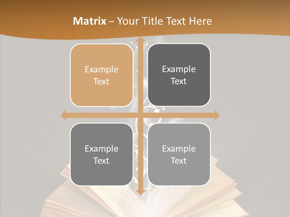 Mystery Text Expertise PowerPoint Template