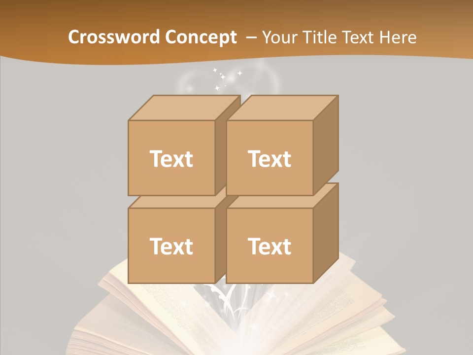 Mystery Text Expertise PowerPoint Template
