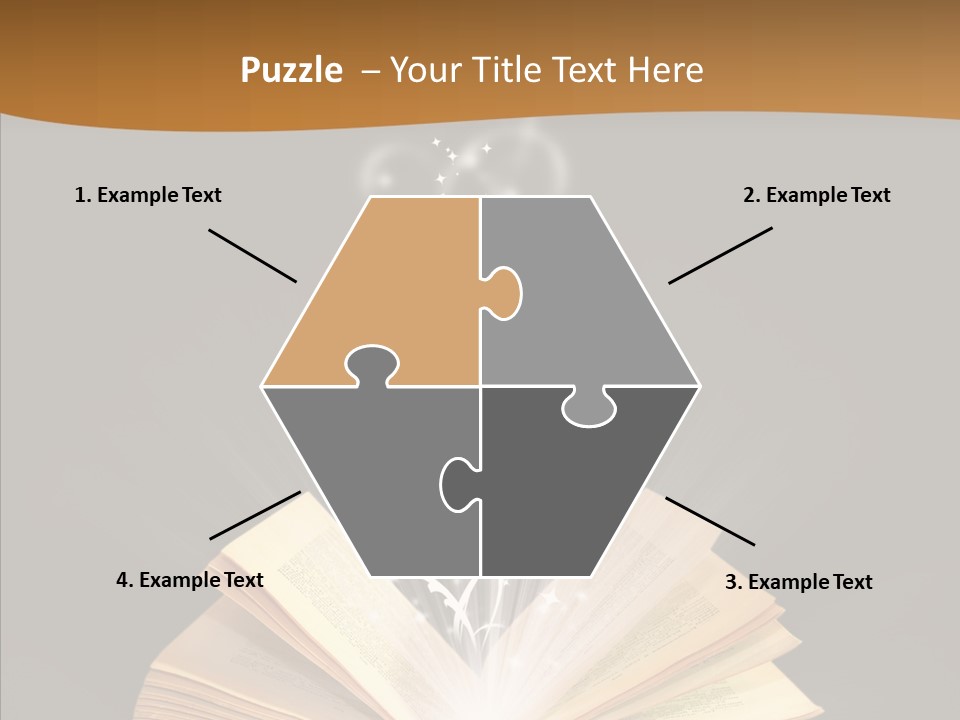 Mystery Text Expertise PowerPoint Template