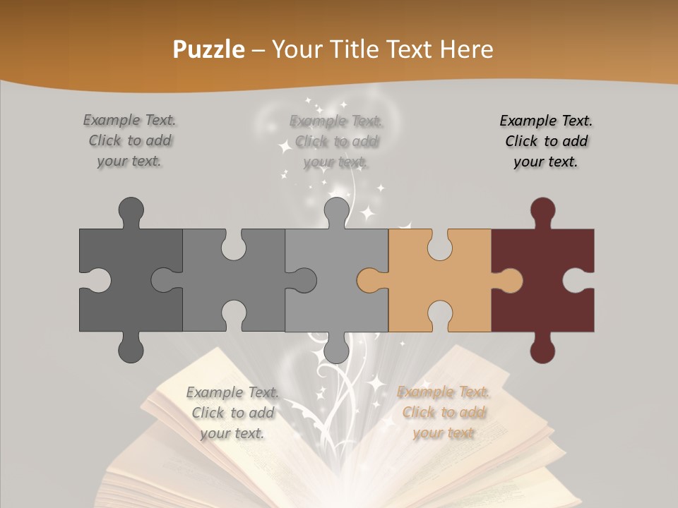 Mystery Text Expertise PowerPoint Template