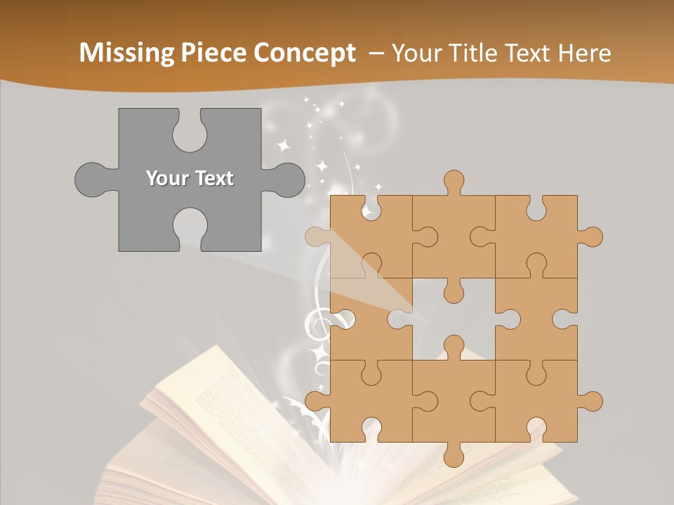 Mystery Text Expertise PowerPoint Template