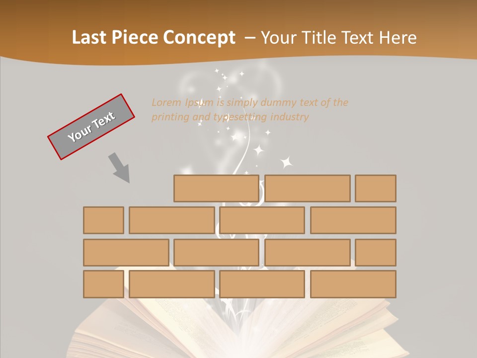 Mystery Text Expertise PowerPoint Template