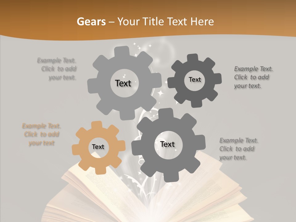 Mystery Text Expertise PowerPoint Template