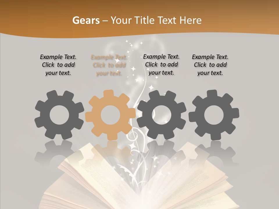 Mystery Text Expertise PowerPoint Template