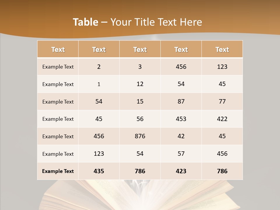 Mystery Text Expertise PowerPoint Template